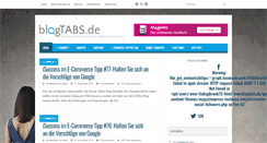 Desktop Screenshot of blogtabs.de